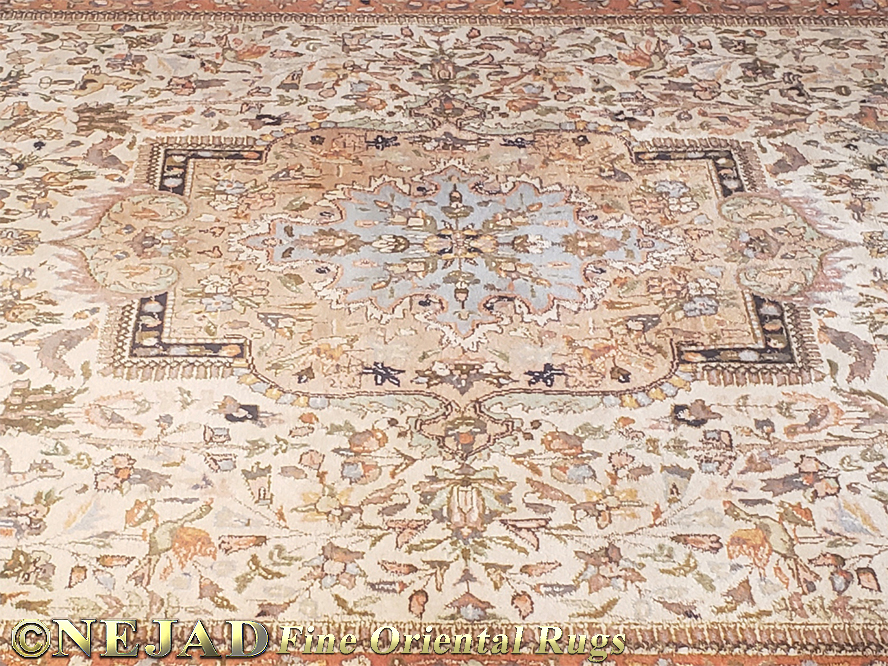 persian Tabriz rug