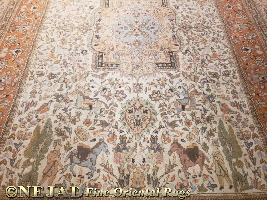persian Tabriz rug