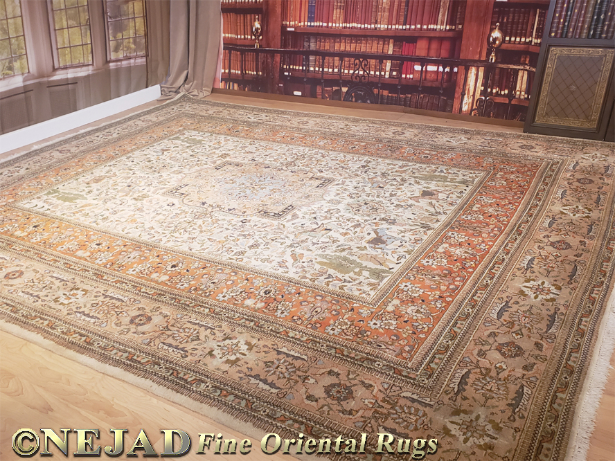 persian Tabriz rug