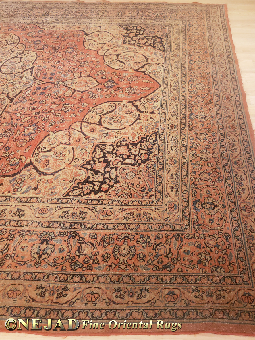 Nejad #988072 Antique Persian Haj Jalili Rug