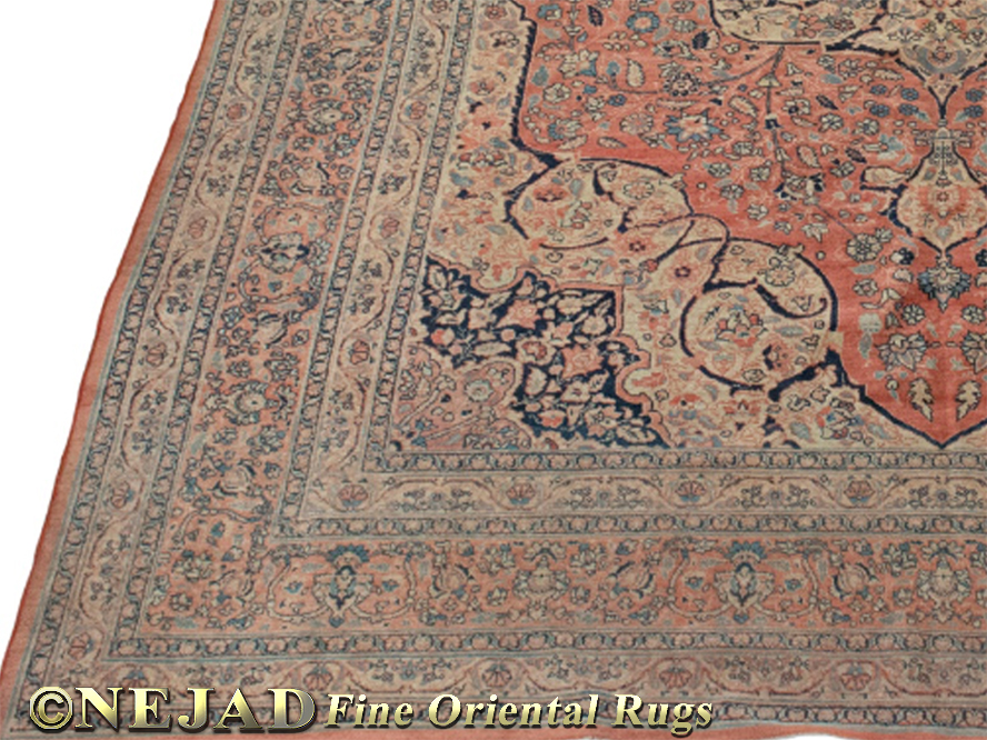 Nejad #988072 Antique Persian Haj Jalili Rug