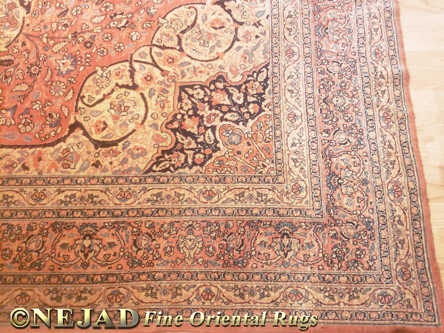 Nejad #988072 Antique Persian Haj Jalili Rug