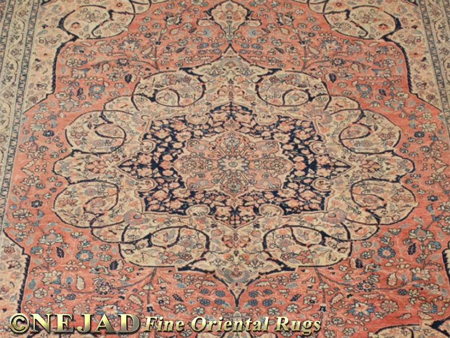 Nejad #988072 Antique Persian Haj Jalili Rug