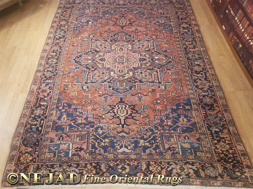 Nejad #988076 Antique Persian Heriz Rug