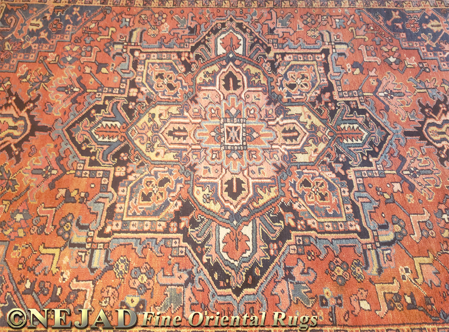 Nejad #988076 Antique Persian Heriz Rug