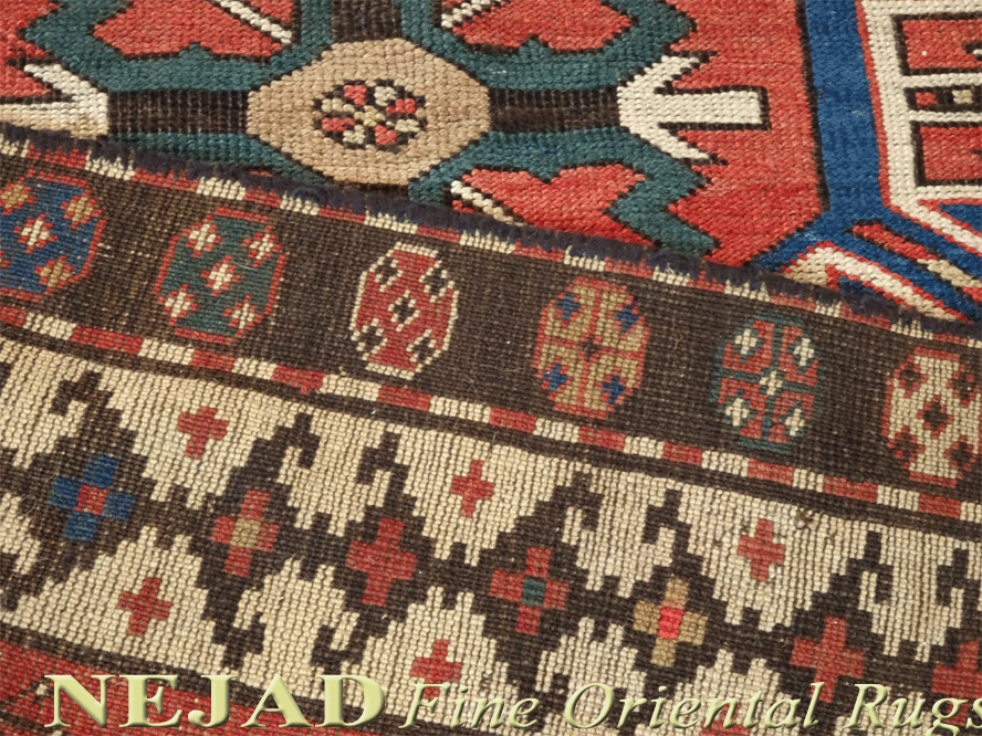 Nejad #987480 Antique Caucasian Kazak Rug