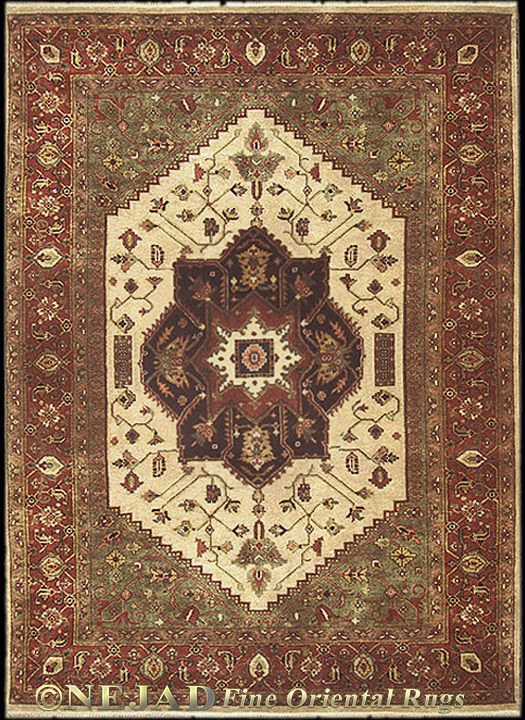 T094AIRT Nejad Heriz rug
 << Click Rug to Go Back 