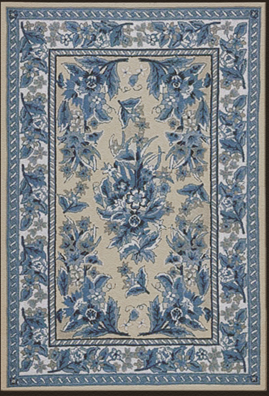 Bucks County Hook Rug 1008IYBL
 << Click Rug to Go Back 