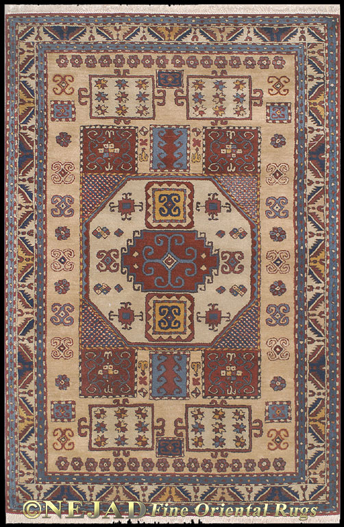 T0100GOBG Kazak - Nejad Cactus Ranch Rug
 << Click Rug to Go Back 