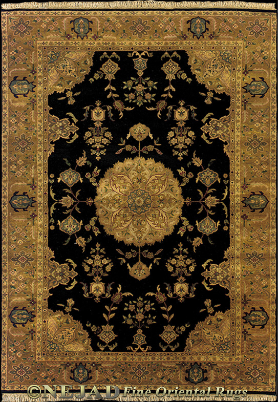 M022BKGO Nejad Tabriz rug