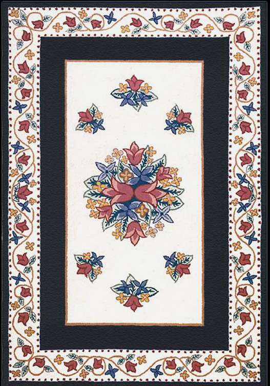 Bucks County Hook Rug 1003IYBK
 << Click Rug to Go Back 