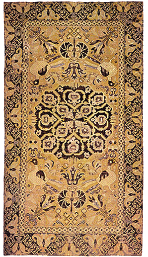 Image of 18th Century Hamadan Persian carpet