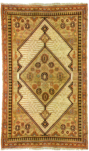 Image of 19th Century Hamadan Persian carpet