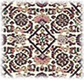 Example of a typical Herati pattern. Shown is Nejad rug model # M011IYEM