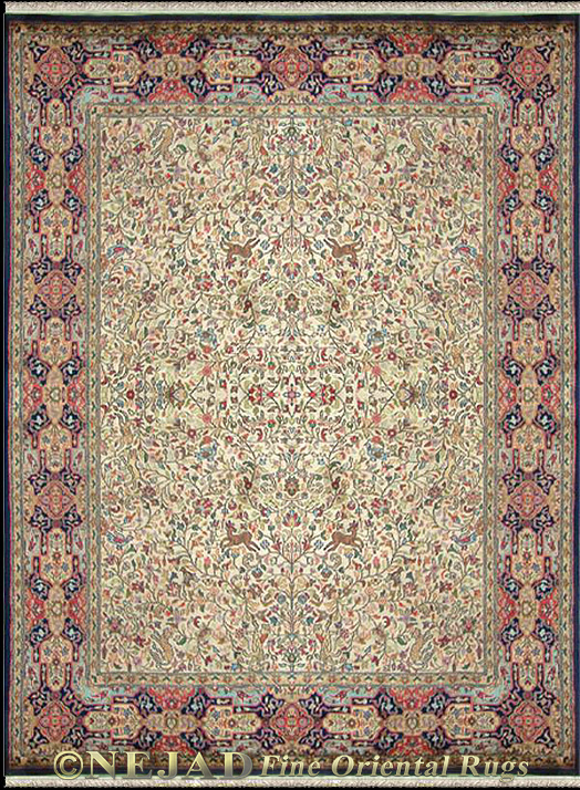 M013AINY Nejad Hunt Tabriz rug 
 << Click rug to Go Back 