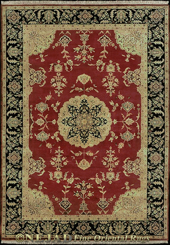 M022BRBK Nejad Tabriz rug
 << Click Rug to Go Back 