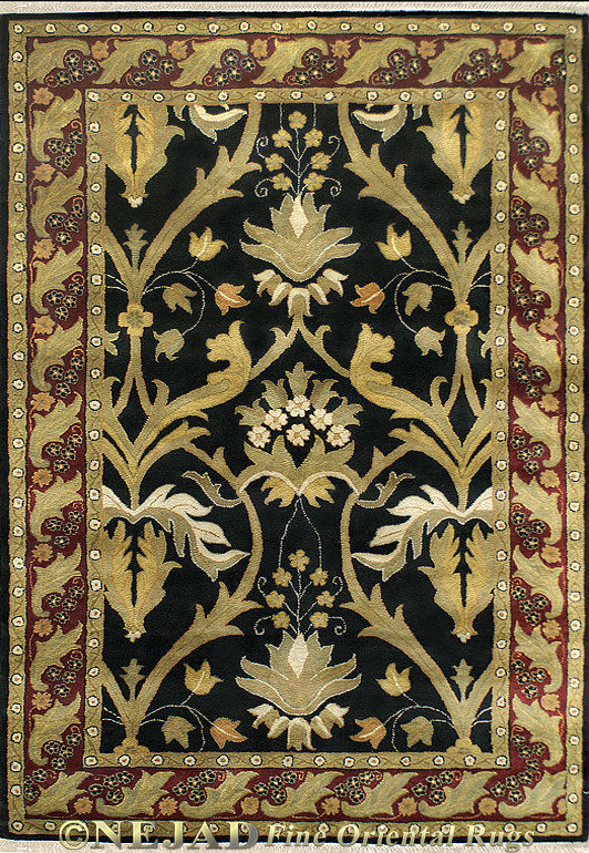 T017BKBR Arts & Crafts rug
 << Click Rug to Go Back 