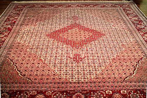 Tabriz 8' � 10' Persian Hand-Knotted Rug
 * * * Click For Larger Version * * * 