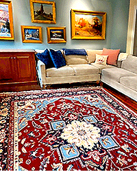 Nejad Colorful Heriz Rug