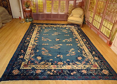 Antique Chinese Peking Rug