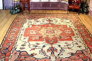 Antique Serapi Rug