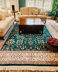 One of a Kind Pakistan Sarough Rug