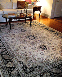 Tabriz Silk & Wool Rug SK011IYBK