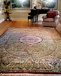 Savonnerie Rug M001SAGO