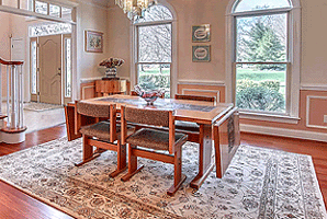 Dining Room featuring Nejad rug