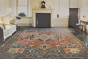 Antique Serapi Rug