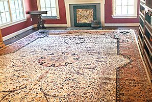 Room sized Pak Persian Tabriz Rug