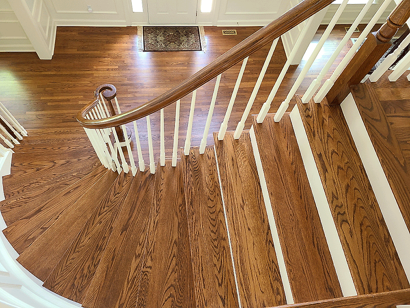 Nejad expert stair runner installations in Bucks County