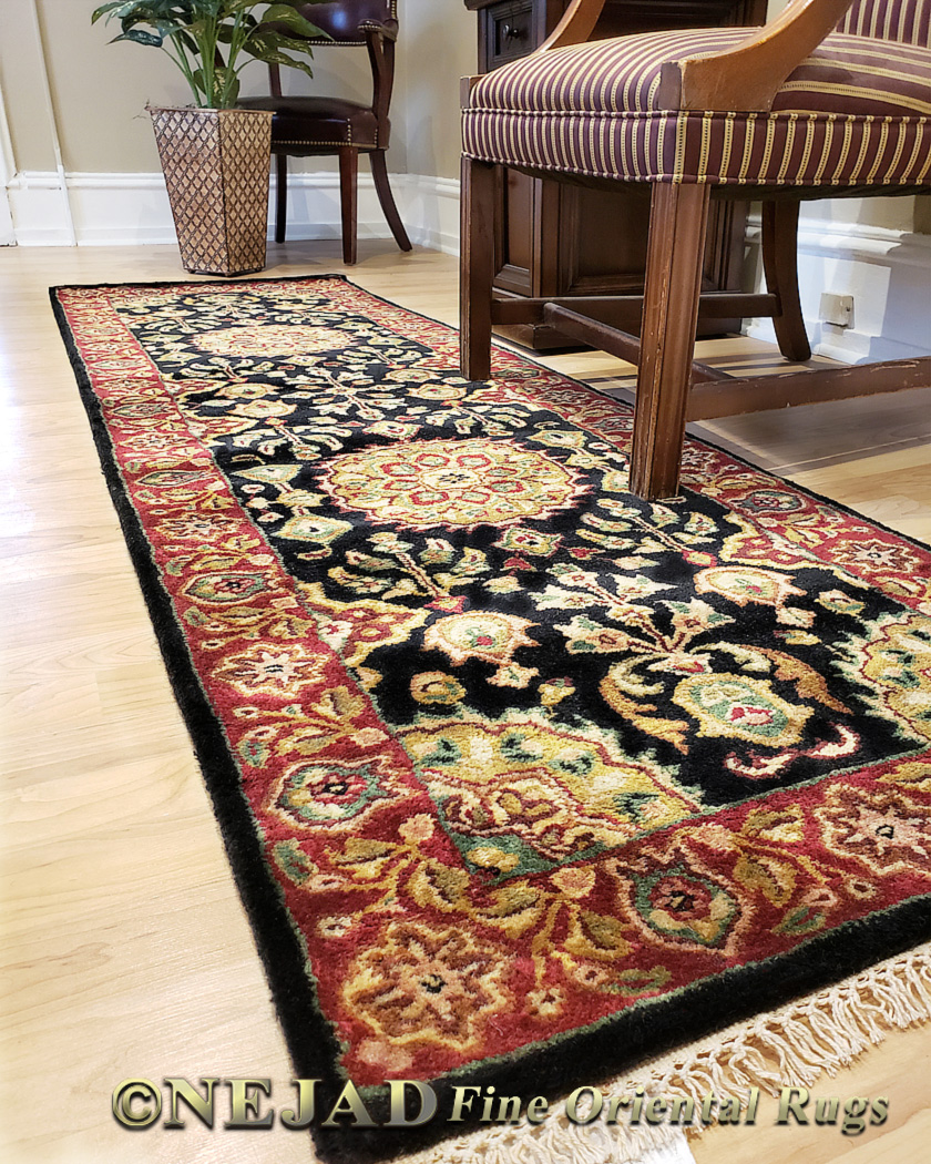 Nejad Rugs T040BKBR Tabriz 2' 6'' by 8' hall runner in Newtown, Bucks County PA