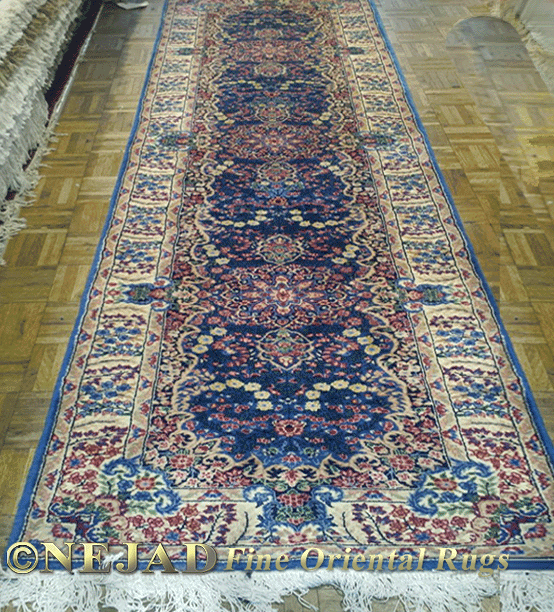  Persian Kerman  Runner by Nejad 