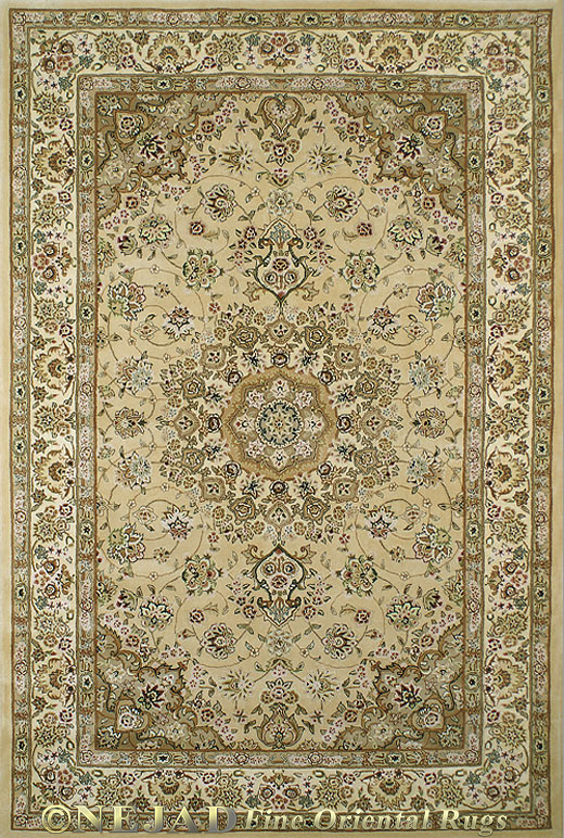 SP011BGIY Tabriz rug detail
