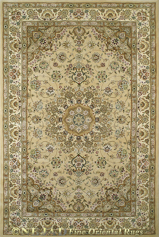 SP011BGIY Tabriz rug detail