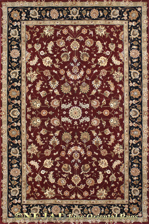 SP015BRBK Tabriz rug detail