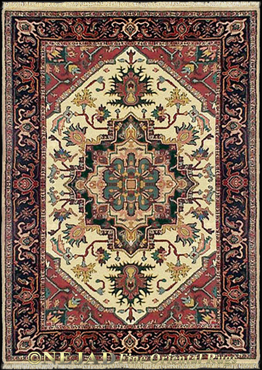 T012IYNY Nejad Heriz rug
 << Click Rug to Go Back 