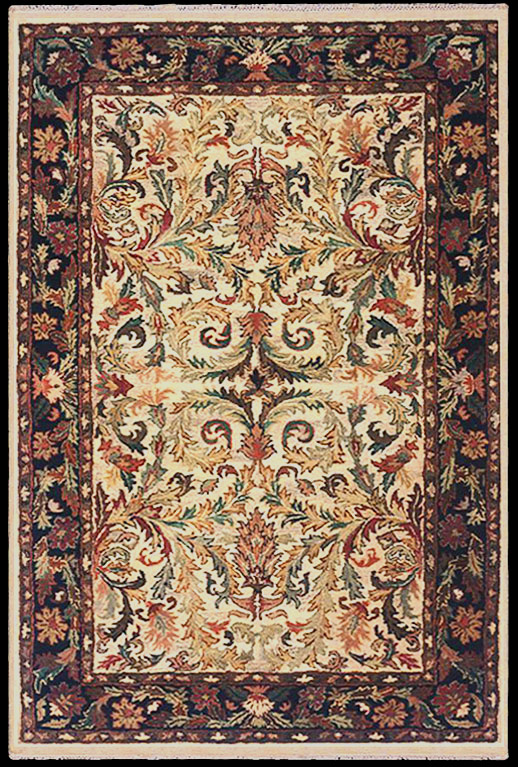 T027BGBK Modern Agra rug
 << Click Rug to Go Back 